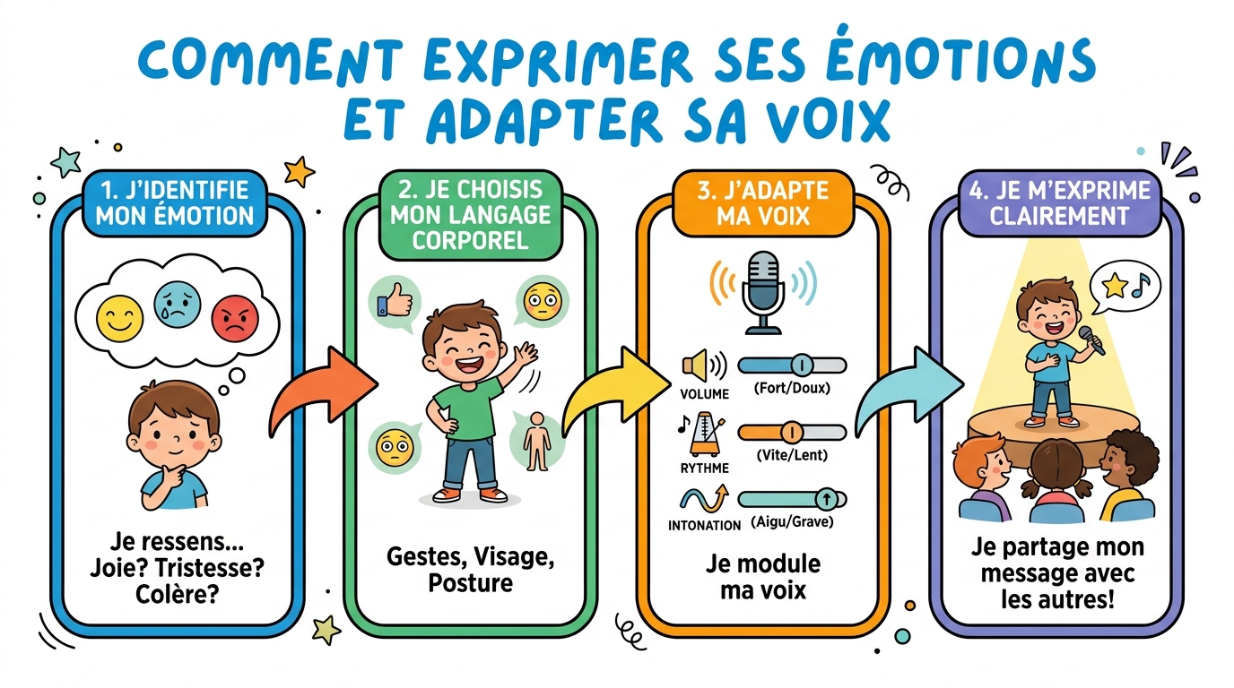 Exprimer ses émotions et adapter sa voix
