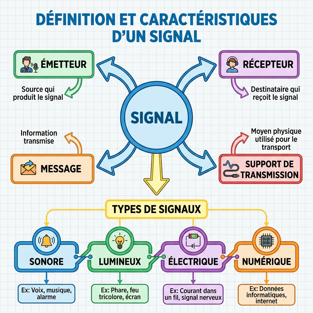 Définition et caractéristiques d'un signal