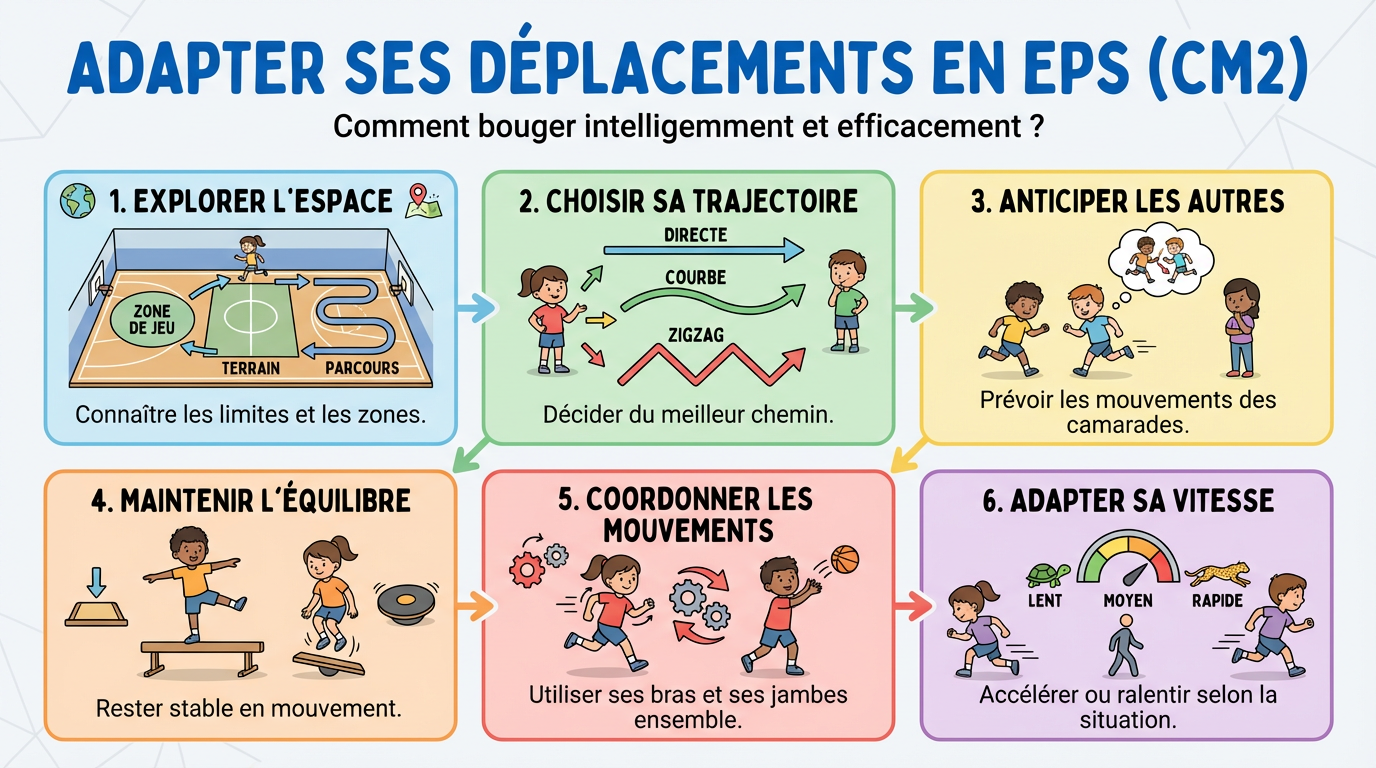 Adapter ses déplacements en EPS