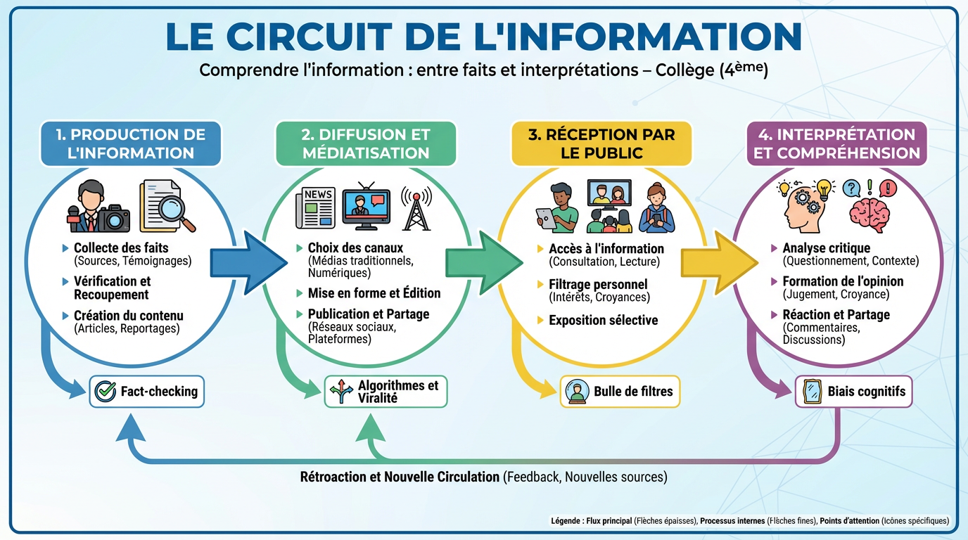 Le circuit de l'information